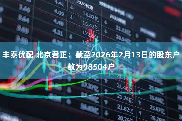 丰泰优配 北京君正：截至2026年2月13日的股东户数为98504户