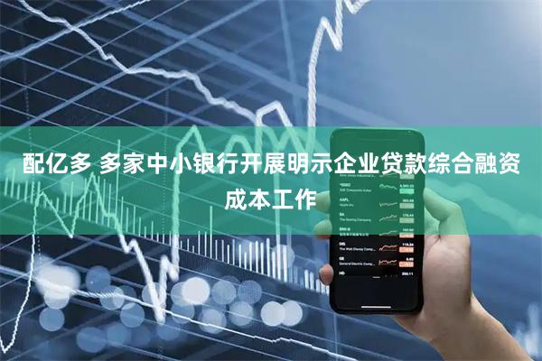 配亿多 多家中小银行开展明示企业贷款综合融资成本工作
