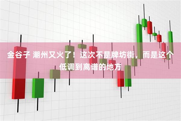 金谷子 潮州又火了!这次不是牌坊街,而是这个低调到离谱的地方