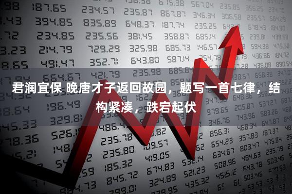 君润宜保 晚唐才子返回故园，题写一首七律，结构紧凑，跌宕起伏