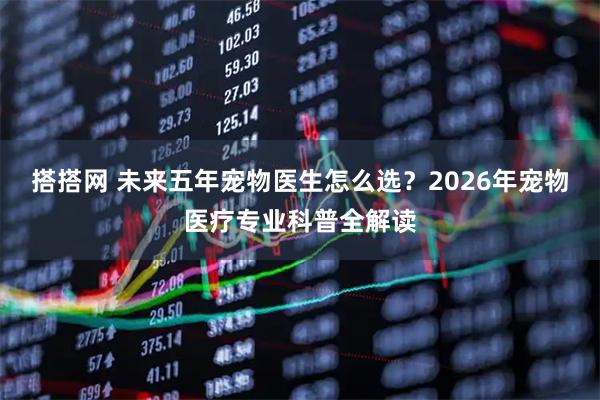 搭搭网 未来五年宠物医生怎么选？2026年宠物医疗专业科普全解读