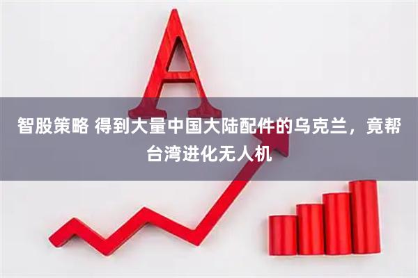 智股策略 得到大量中国大陆配件的乌克兰，竟帮台湾进化无人机